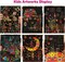 Scratch Art Crafts Girls Gifts, Rainbow Scratch Paper Art Gifts for 3-10